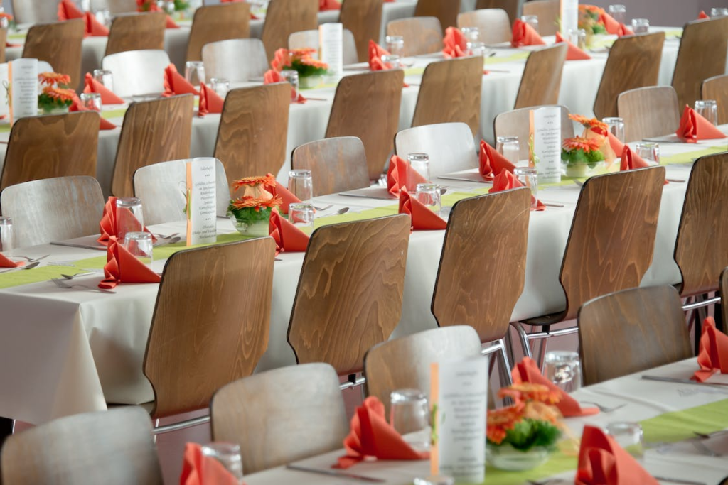 seating for a large corporate event