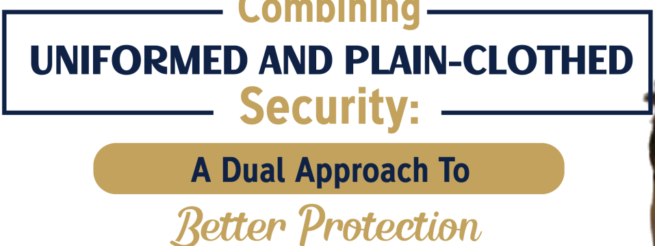 Combining Uniformed And Plain-Clothed Security: A Dual Approach To Better Protection