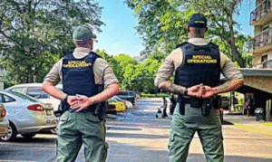Two security officers